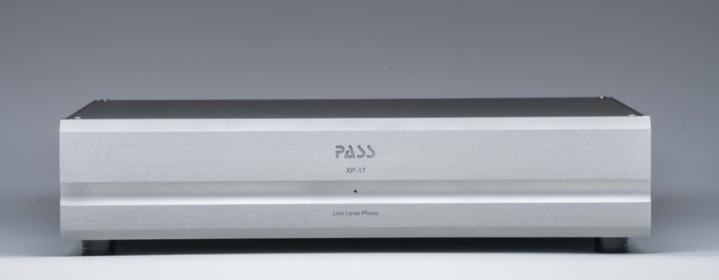 Le préampli Phono Pass XP17 vu de face