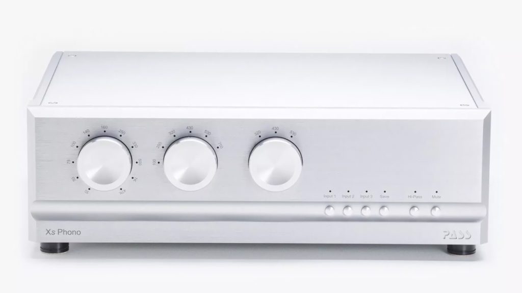 Vue du boitier principal du Pass XS Phono Preamp